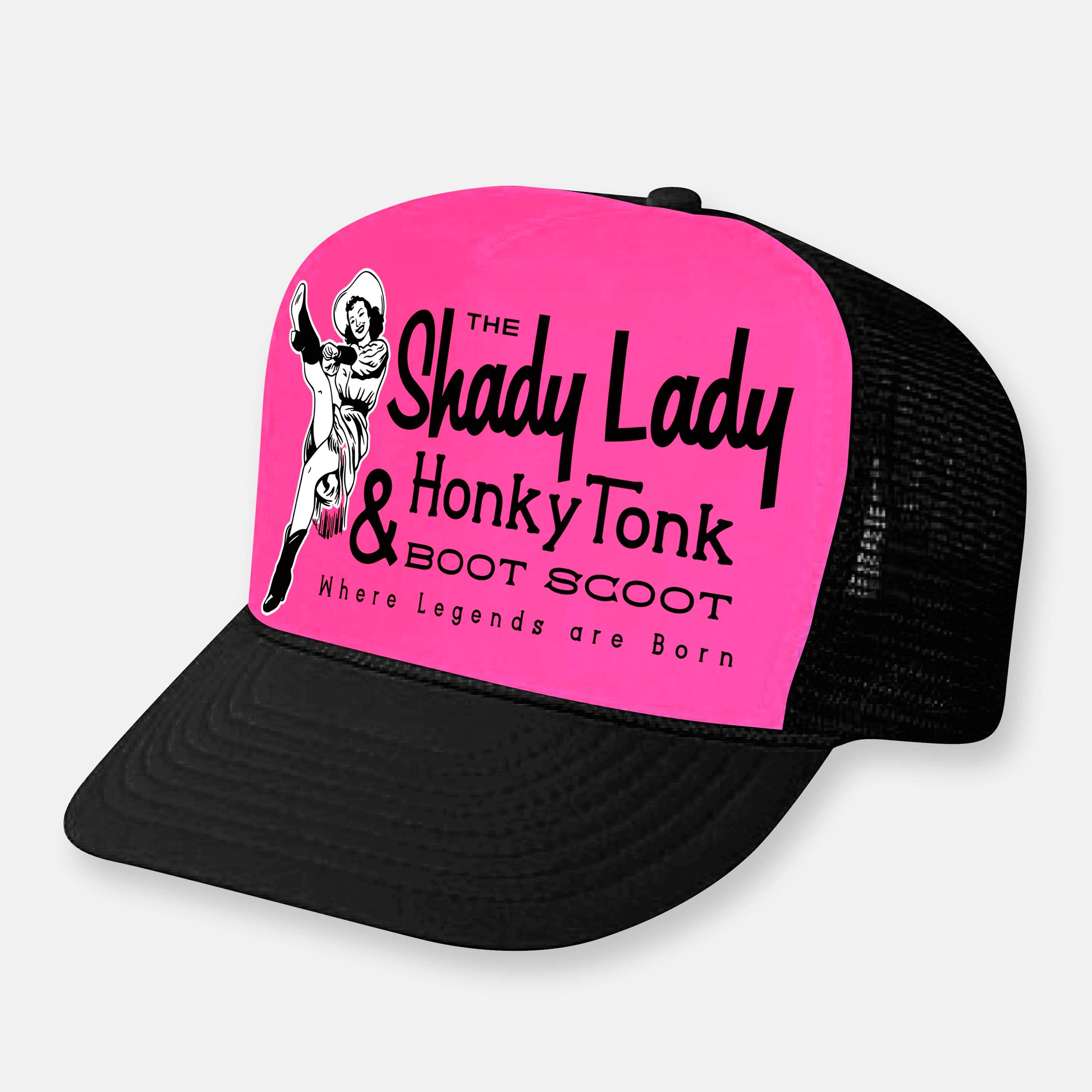 Webig Moto Company - Venta al por mayor Gorra trucker - Unisex - SOMBREROS THE SHADY LADY HONKY TONK11