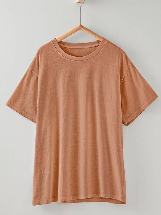 Urban Daizy - Wholesale T-Shirt - Women's - Loose Fit Short Sleeve Cotton Casual Top6