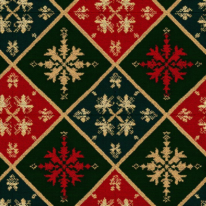 FabricSmiths - Wholesale Craft Supplies - Christmas 4 - Man Made Fabric By The Yard1