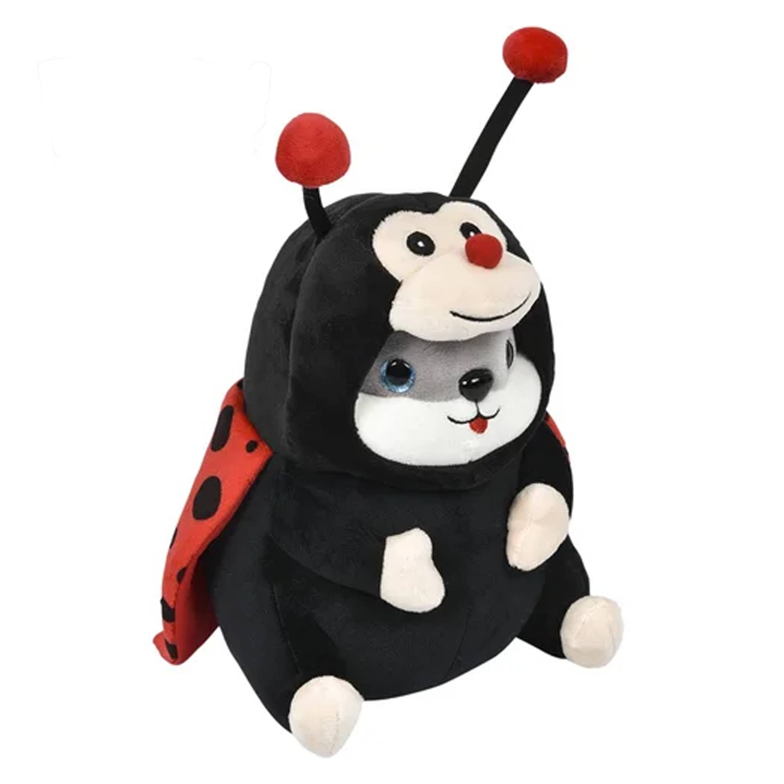 PR GROUPS LLC - Wholesale Stuffed/Plush Toy - Kids & Baby - Soft Plush Dressed Hamster Lady Bug Kids Toy2