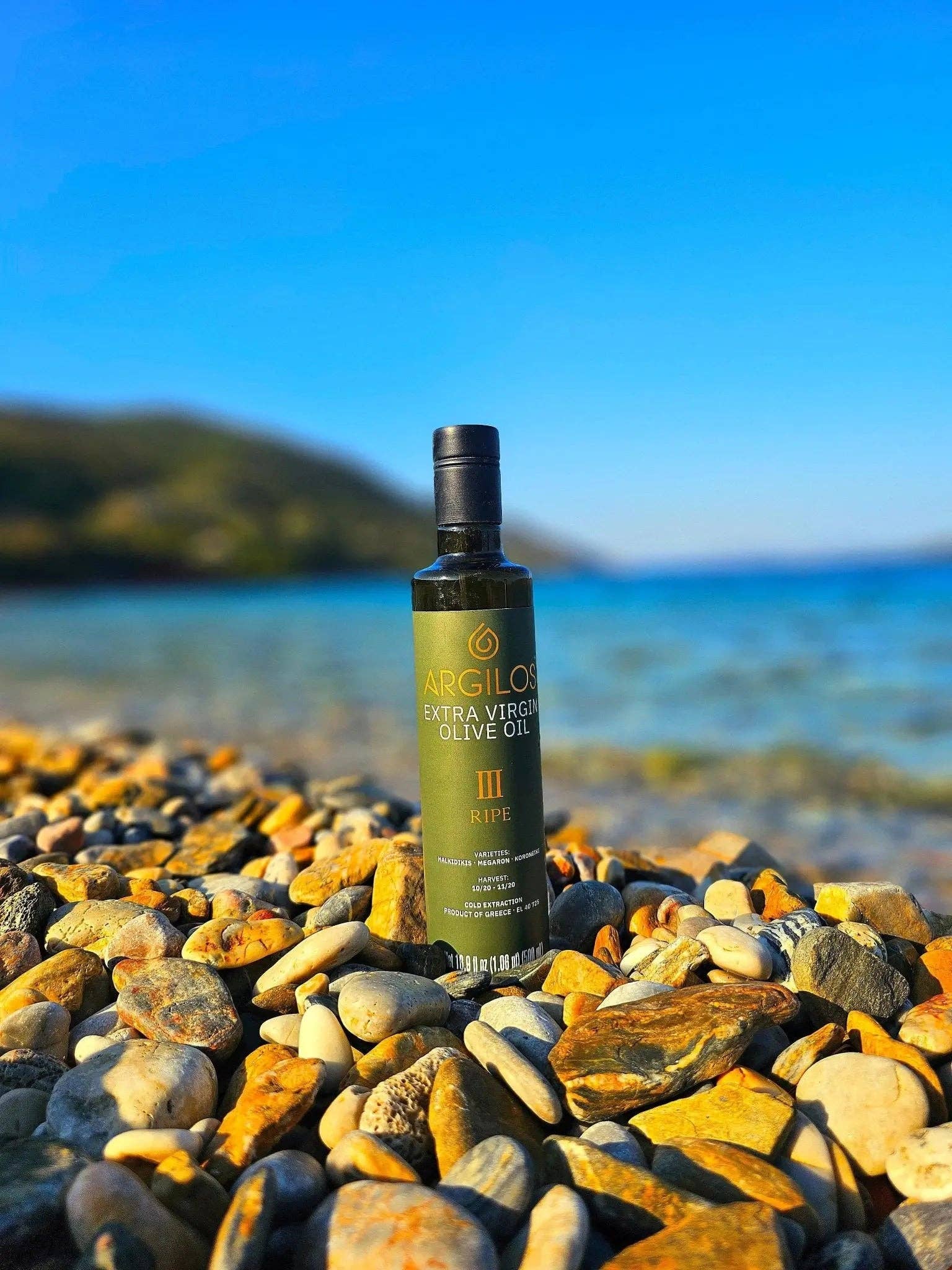 ARGILOS - Wholesale Olive Oil - ARGILOS III RIPE Greek Extra Virgin Olive Oil (500ml)3