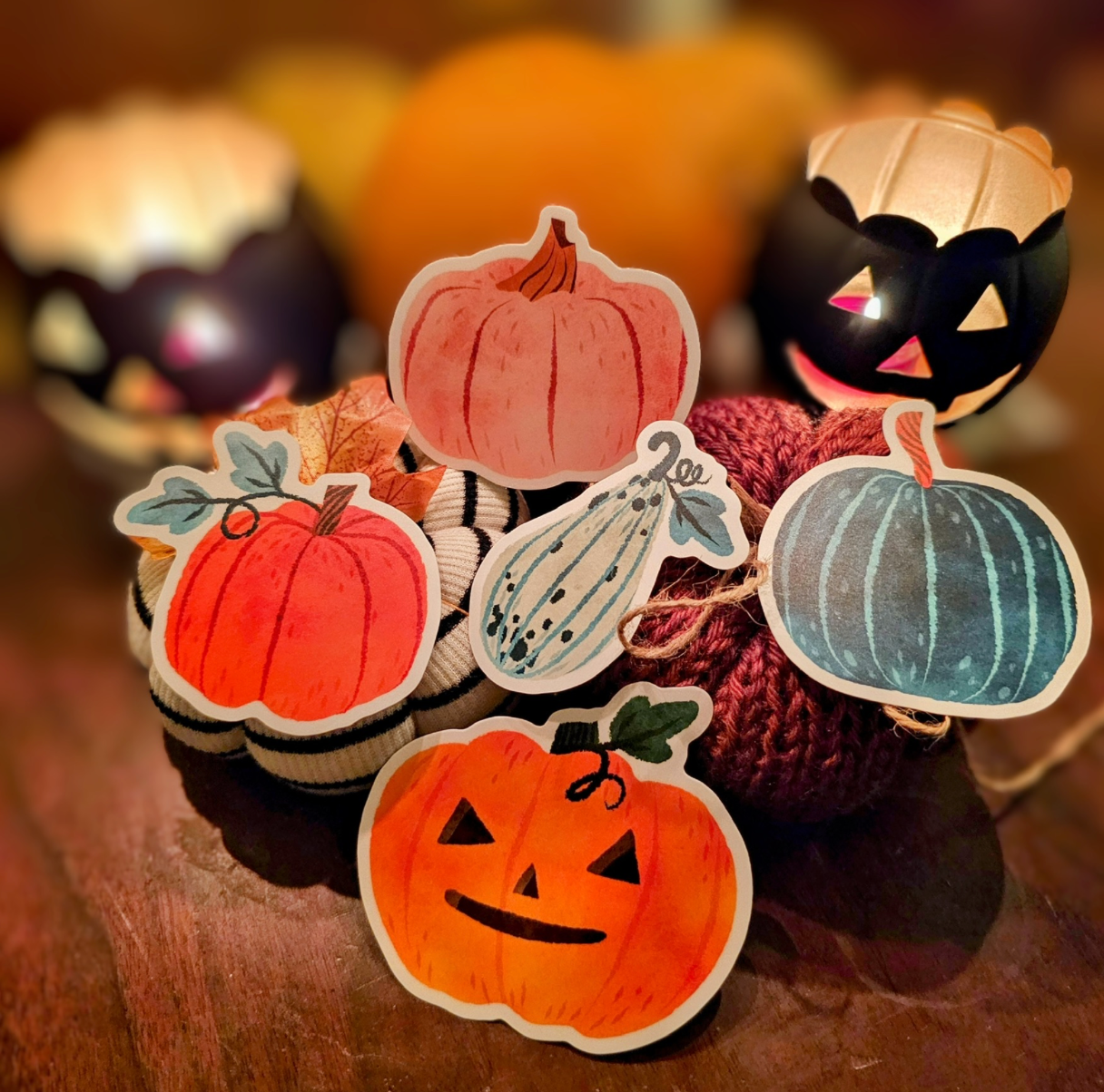 Wild Optimist - Wholesale Sticker - Jack-O-Lantern Sticker2
