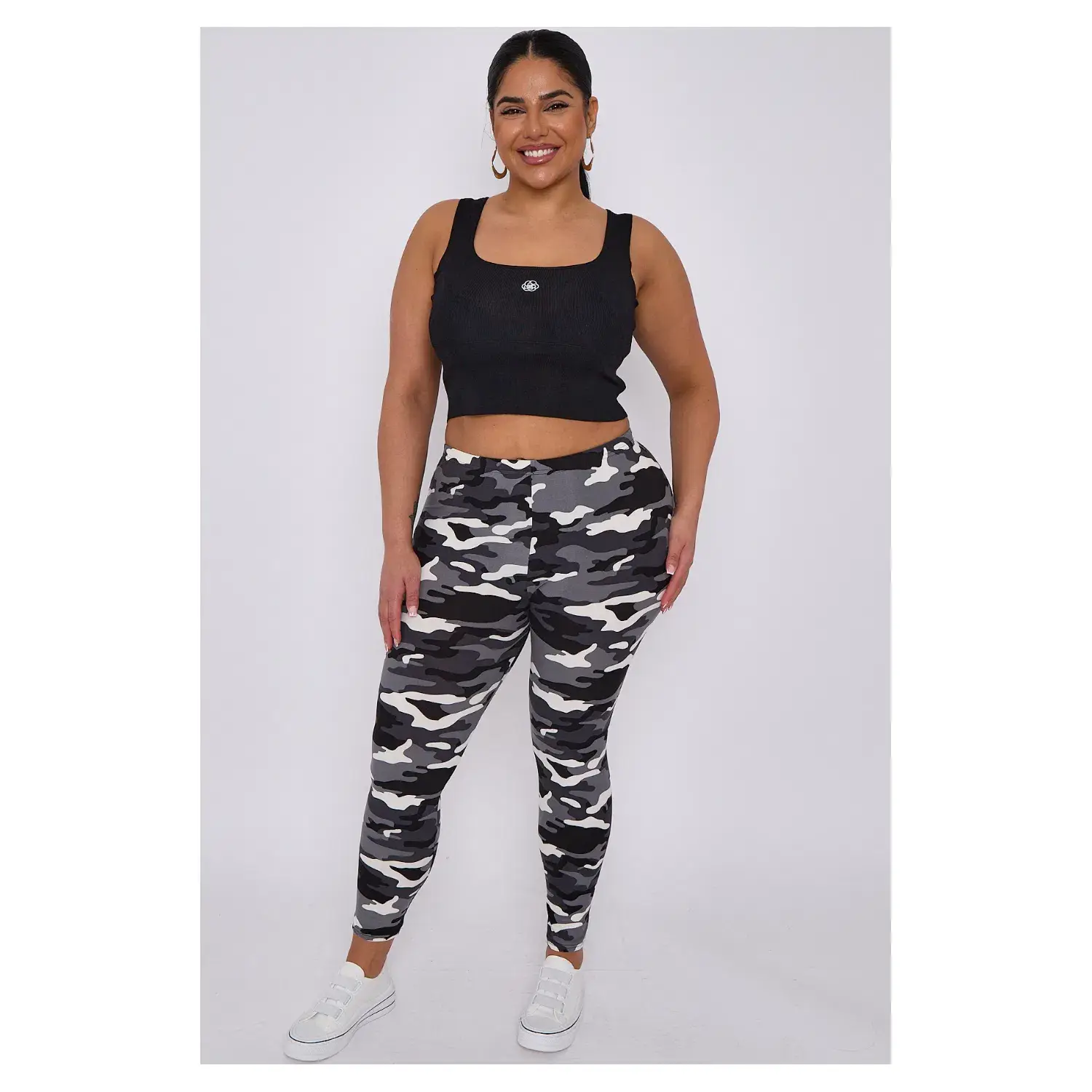 Superbia – wholesale Fashion leggings – Women's – Superbia Super Soft Leggings High Waist (Large Size 14-22)3