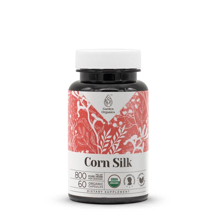 Corn Silk Capsules for wholesale by Garden Organics