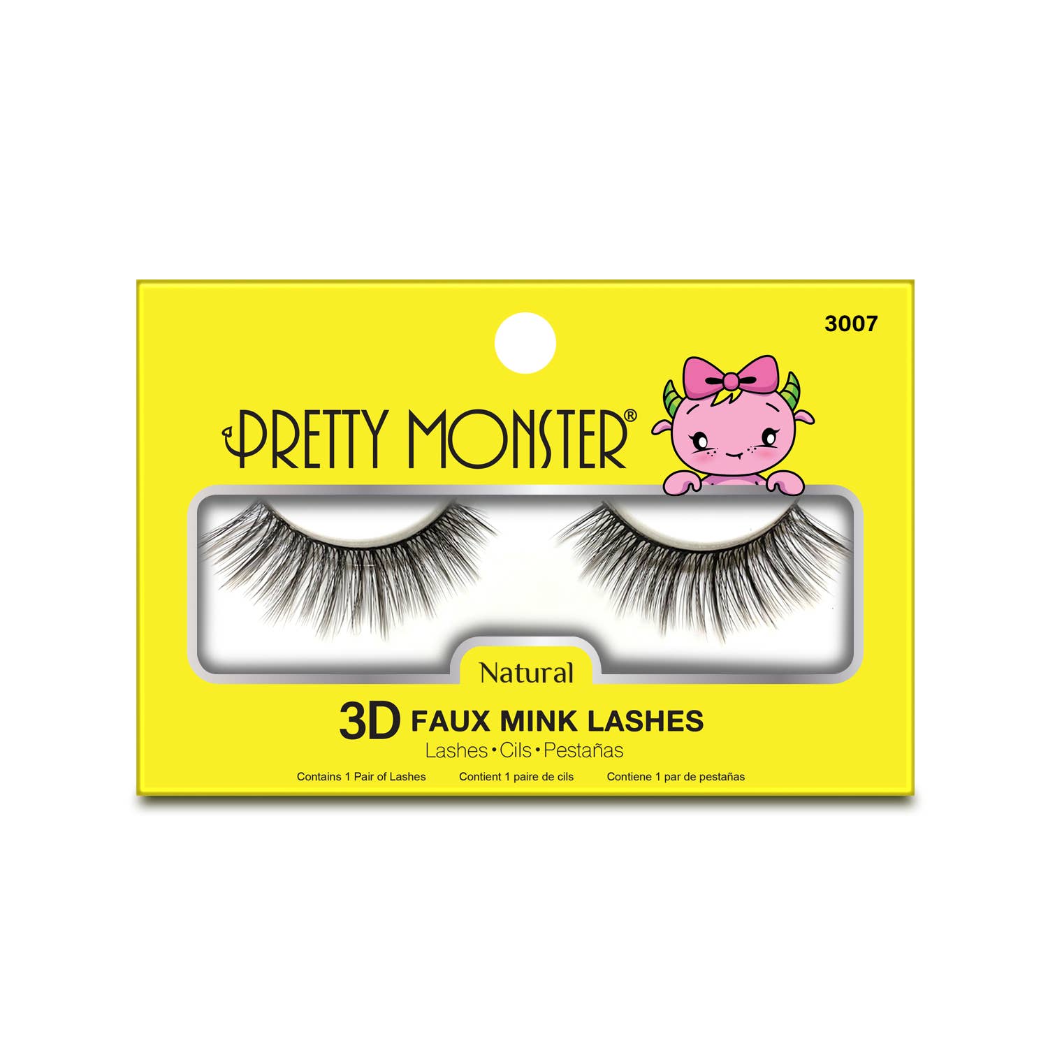 Rude Cosmetics – wholesale False/fake eyelashes – Pretty Monster Lashes Tabletop Display Set B, 108 pcs9