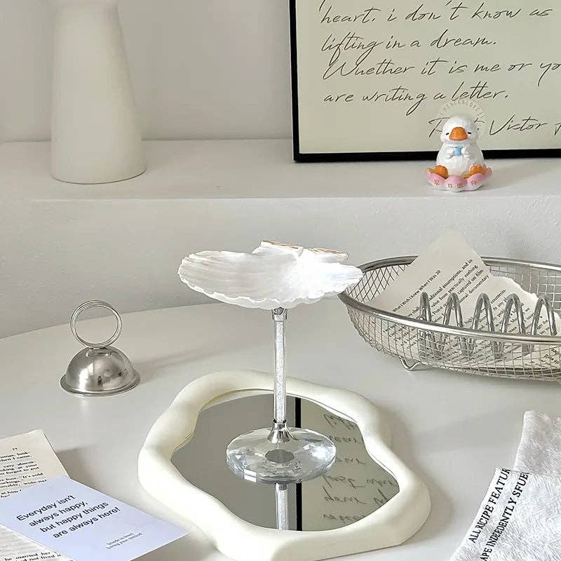 Kiyo Home – Copo de coquetel/álcool por atacado – Conjunto de 4 Copos com Pé com Brilho de Concha | Cocktail | Utensílios de Bar5