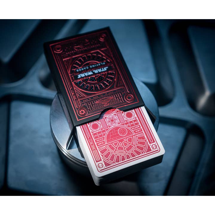 Cardshouse – Cartas de jogar por atacado – Teoria dos Cartões do Lado Negro de Star Wars (Vermelho) 117