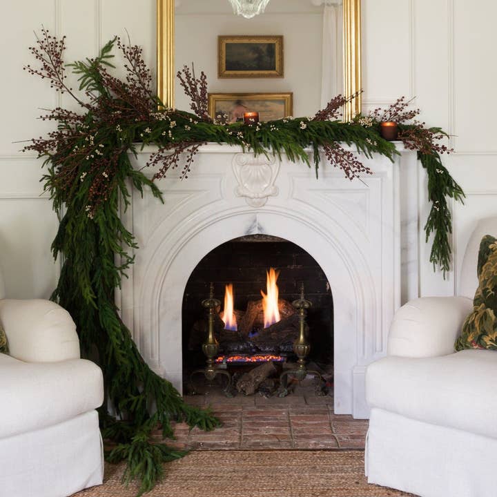 Afloral - Wholesale Bunting/Garland - The Original Afloral™ Real Touch Norfolk Pine Garland - 60"9