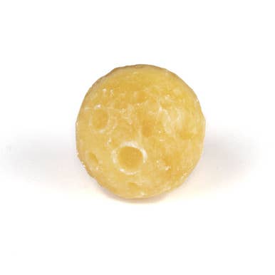 Carved Honey Jade Full Moon Crystal Sphere Specimen for wholesale by Cherry Tree Beads