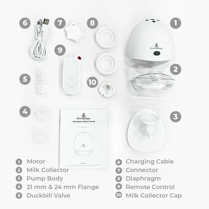 Primo Passi - Wholesale Nursing Bra - Maternity - Primo Passi - Double Electric Hands-Free Breast Pump9
