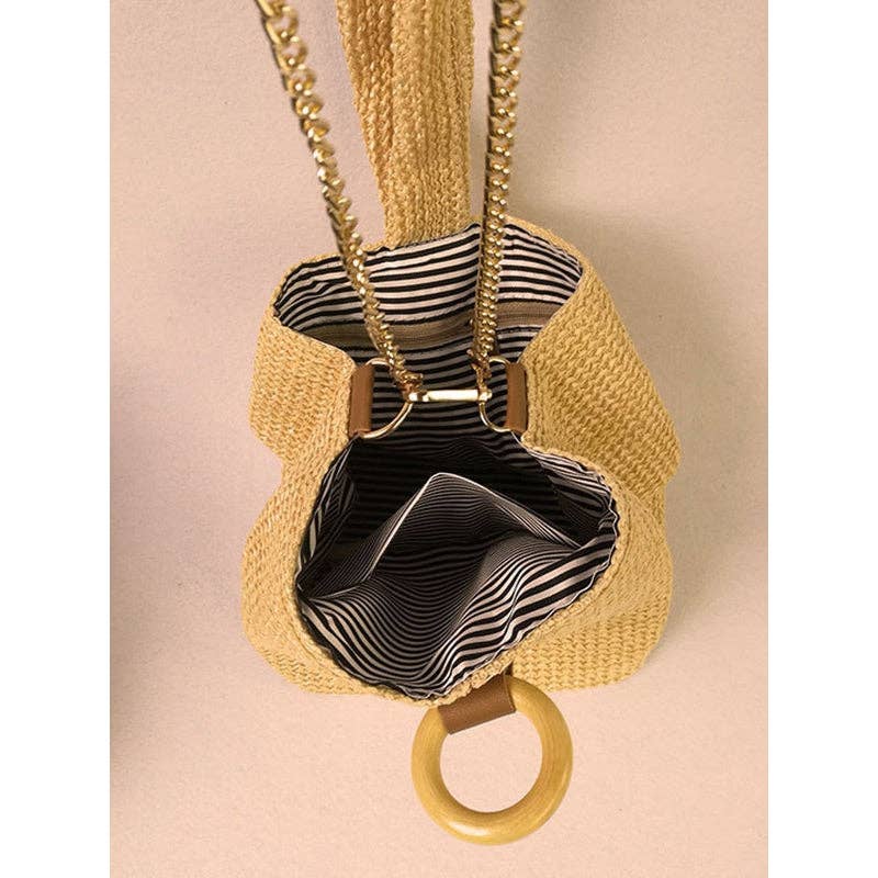 CÁQUI Bolsa casual de tecelagem simples para venda a revendedores na Faire10