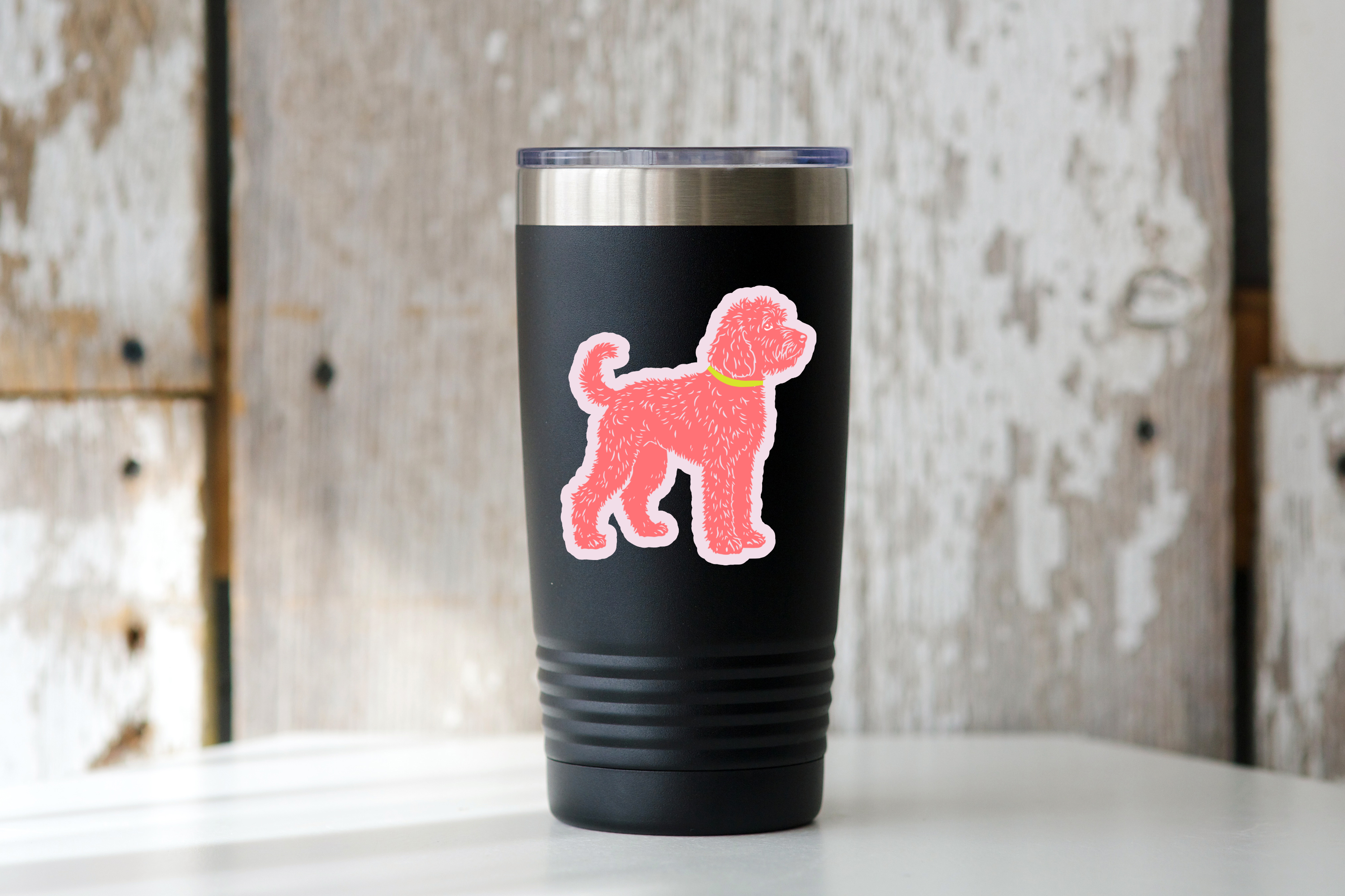 Yarnival - Wholesale Sticker - Doodle Sticker - golden retriever, poodle, dog, bernedoodle1