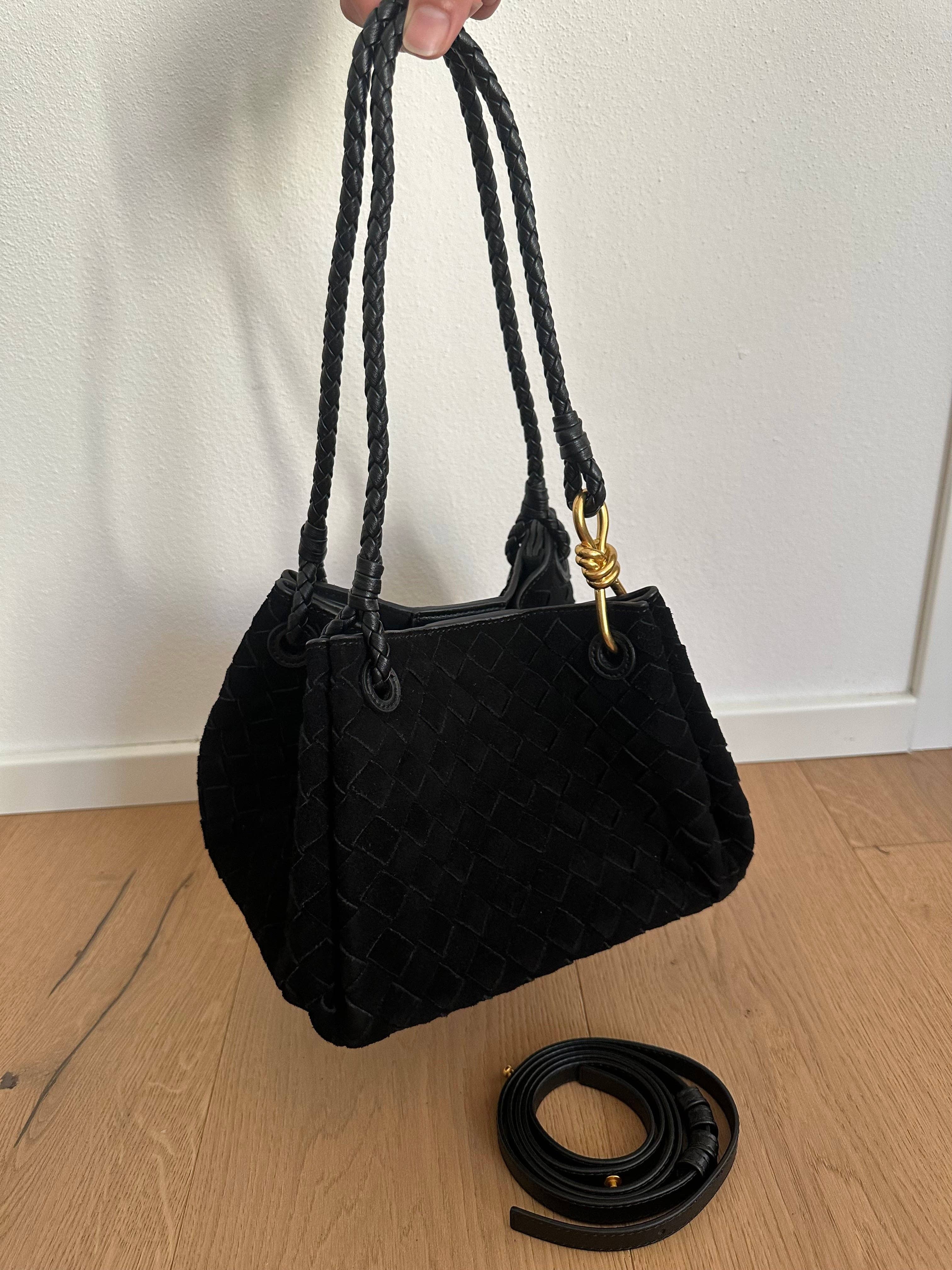 Zhade – Bolsa de ombro – Mulher por atacado – EMMA tecido-camurça1