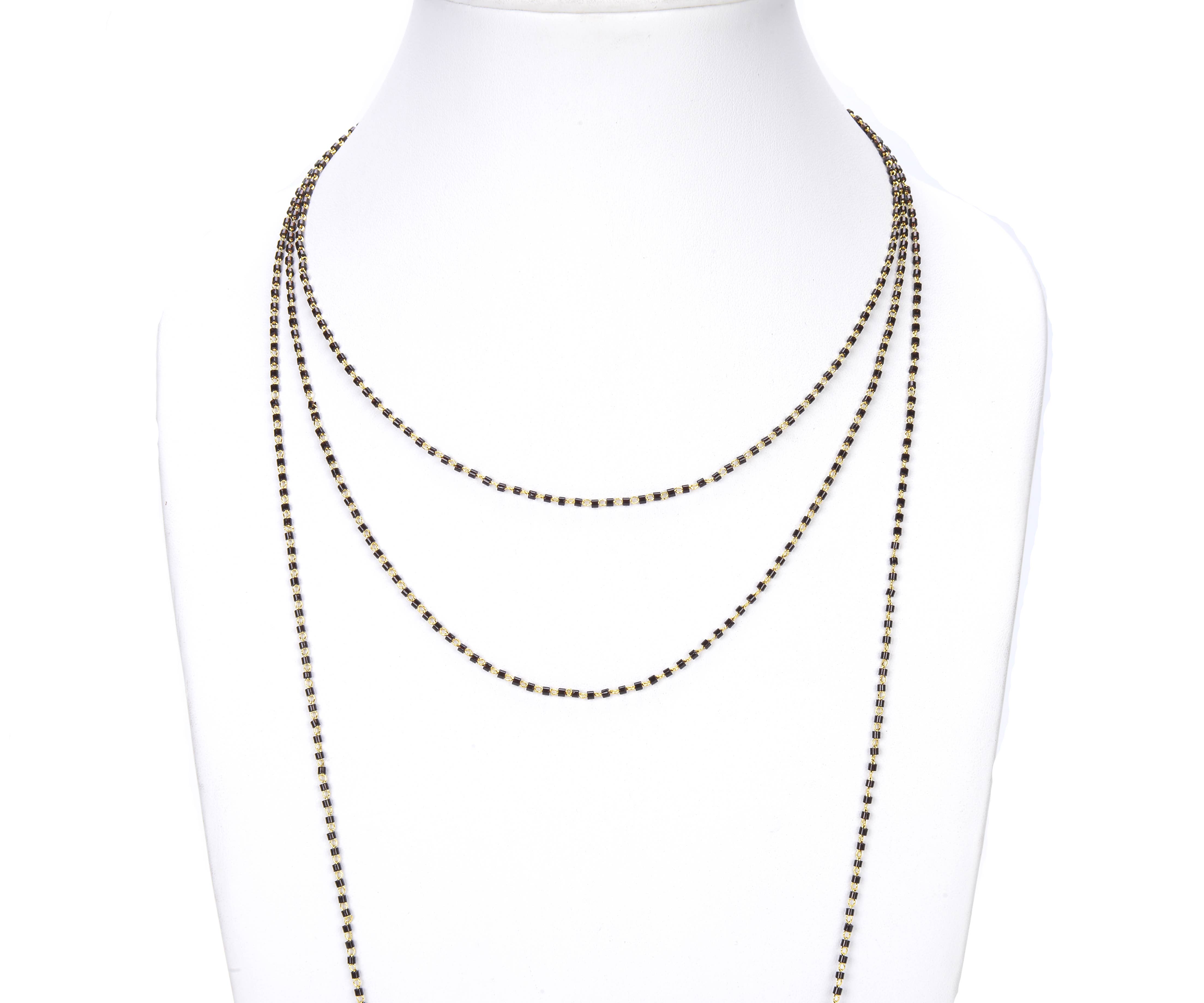 Beads Creation – Missangas por atacado – Corrente de cristal de grão de semente japonesa a pé, CH0492