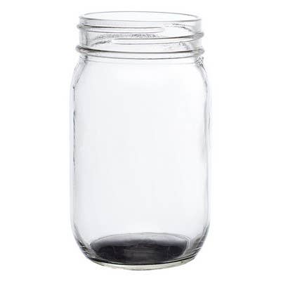 Clear 16 oz. Mason Jars Drinking Glasses for wholesale on Faire1