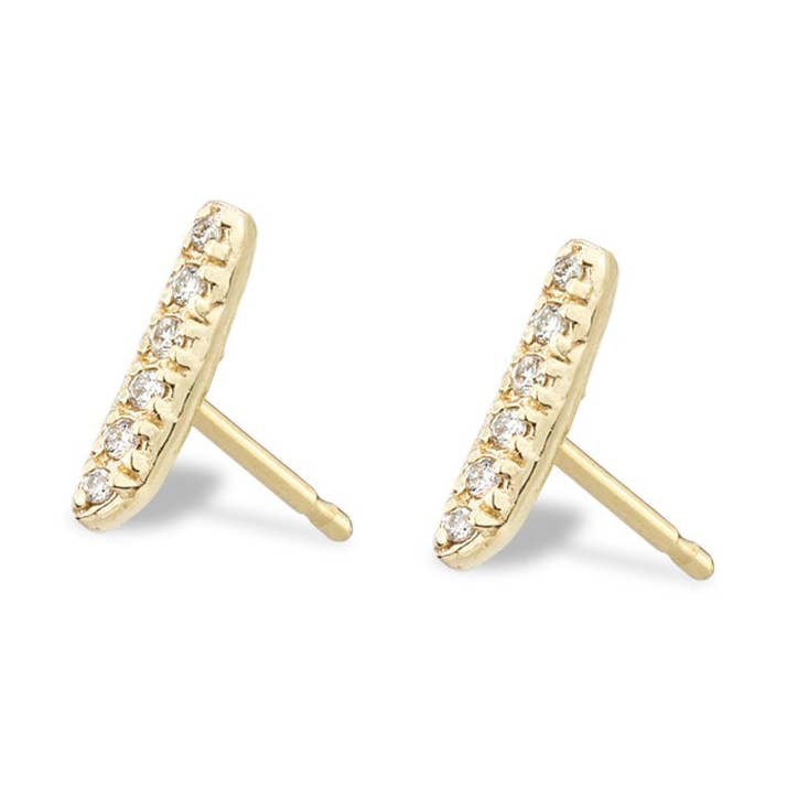 Diamant-Bar-Ohrring für den Großhandel von Maya Brenner