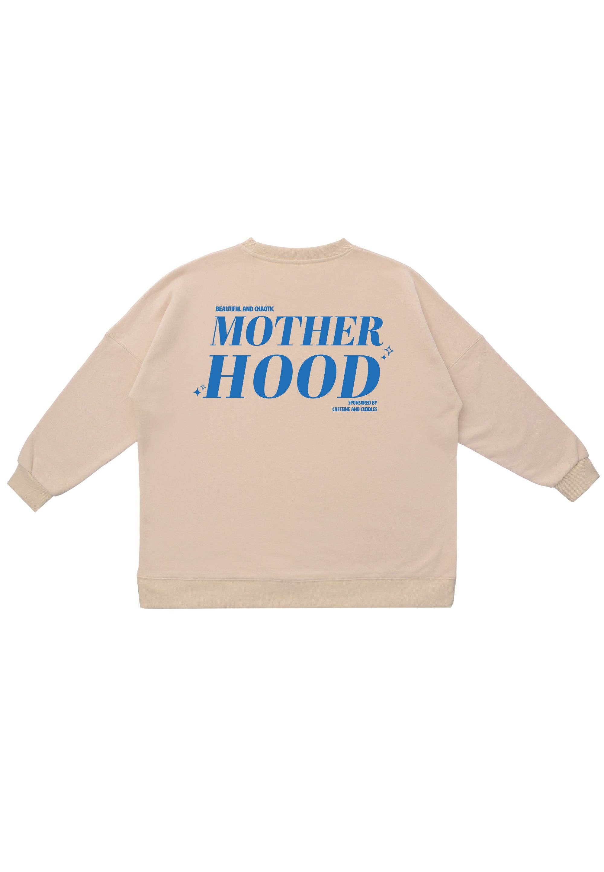 Liliput – wholesale Sweatshirt med tryck - Dam – Adult sweatshirt Motherhood blå2