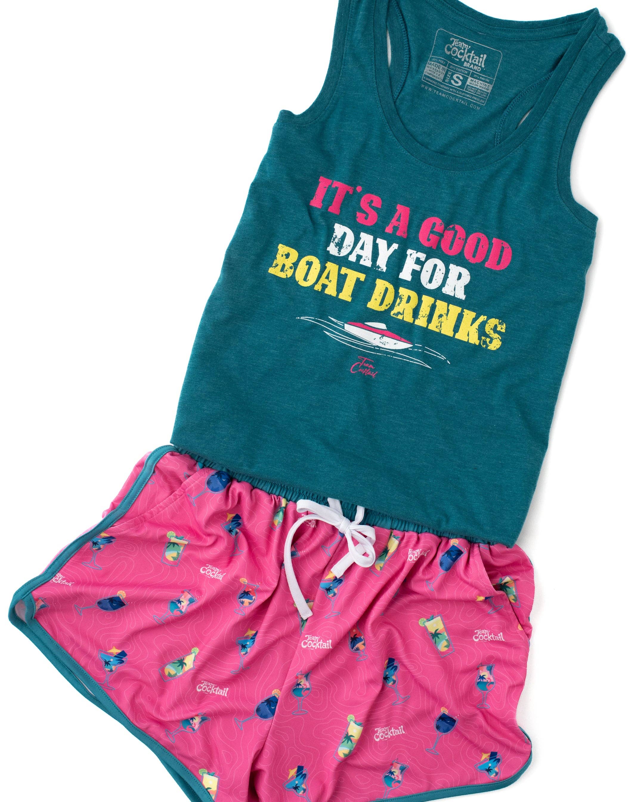 Team Cocktail - Wholesale Tank Top - Women's - Boat Drinks Ladies Triblend Tank-Top2