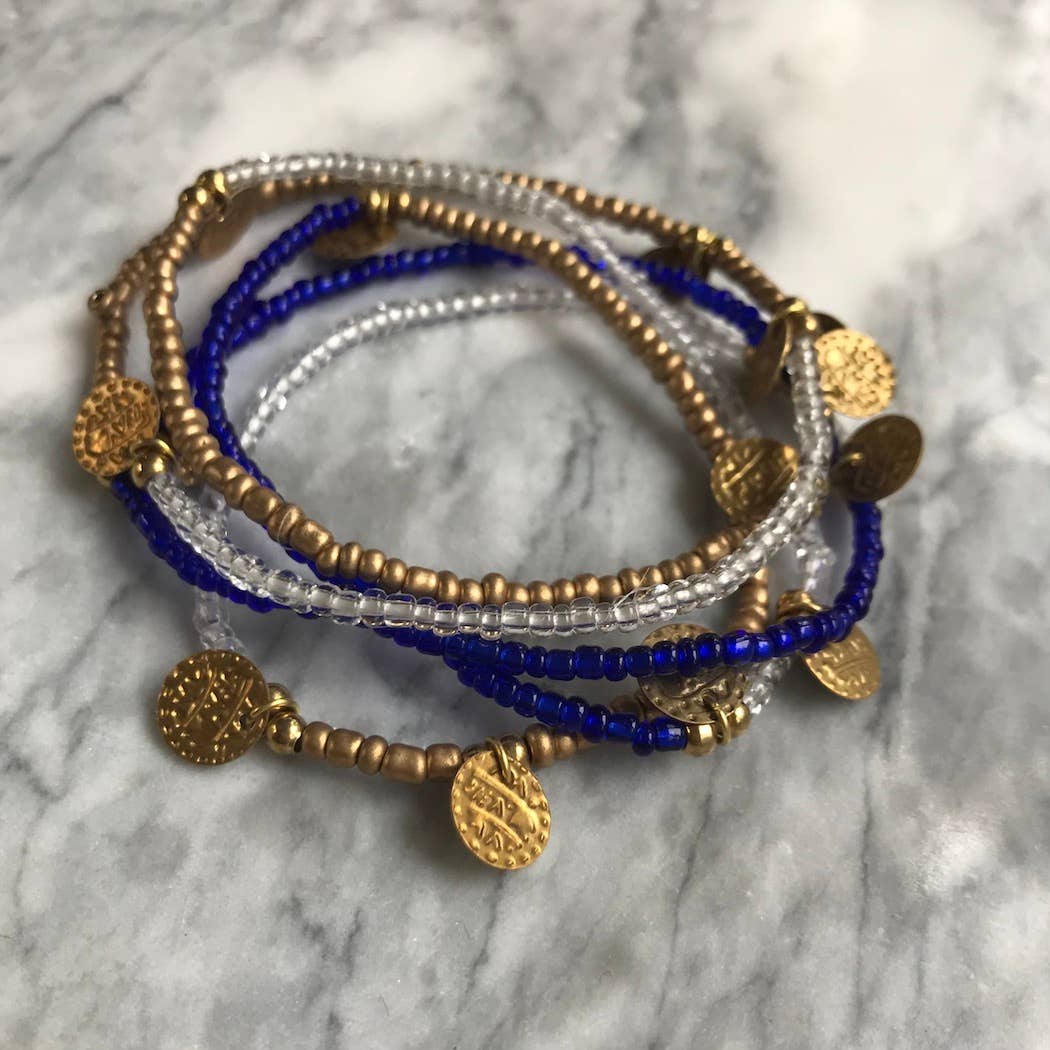 Baizaar - Wholesale Charm/Dangle Bracelet - Color Pop Wrap Charm Bracelet1