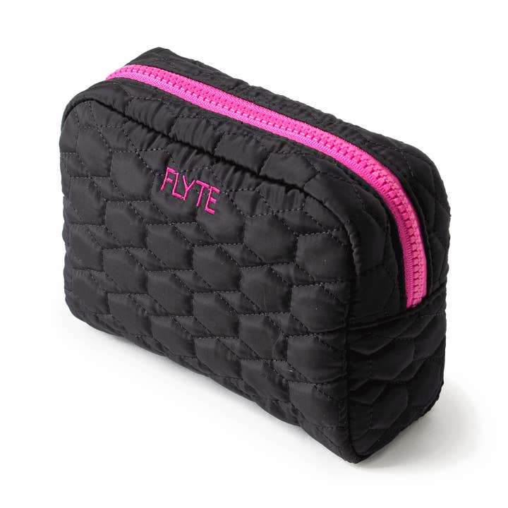 Valentina Cosmetic Case | Black for wholesale by FLYTE Bags