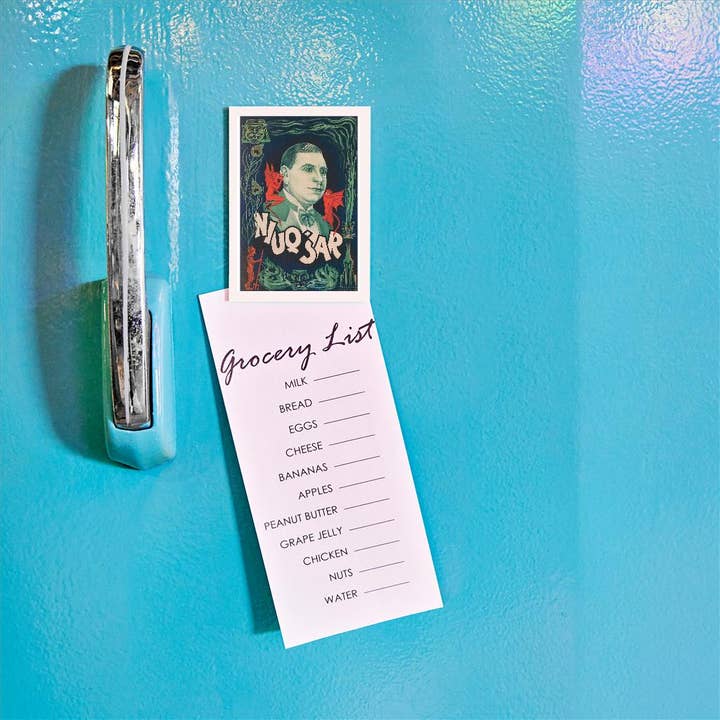 Found Image Press – wholesale Magnet – Magnet AP-271 Niuqsar Magician Poster