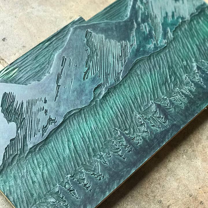 Base Camp Printing Co. - Wholesale Art Print - Appalachian Mountains - 11" x 17"3