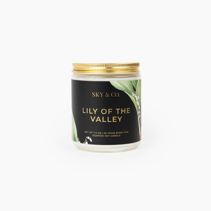 Sky and Company - Wholesale Travel Candles - Lily of the Valley - Soy Candle