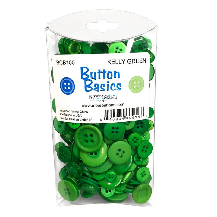 Buttons Galore & More - Wholesale Sewing Button/Snap - Button Basics Colorful Craft & Sewing Buttons