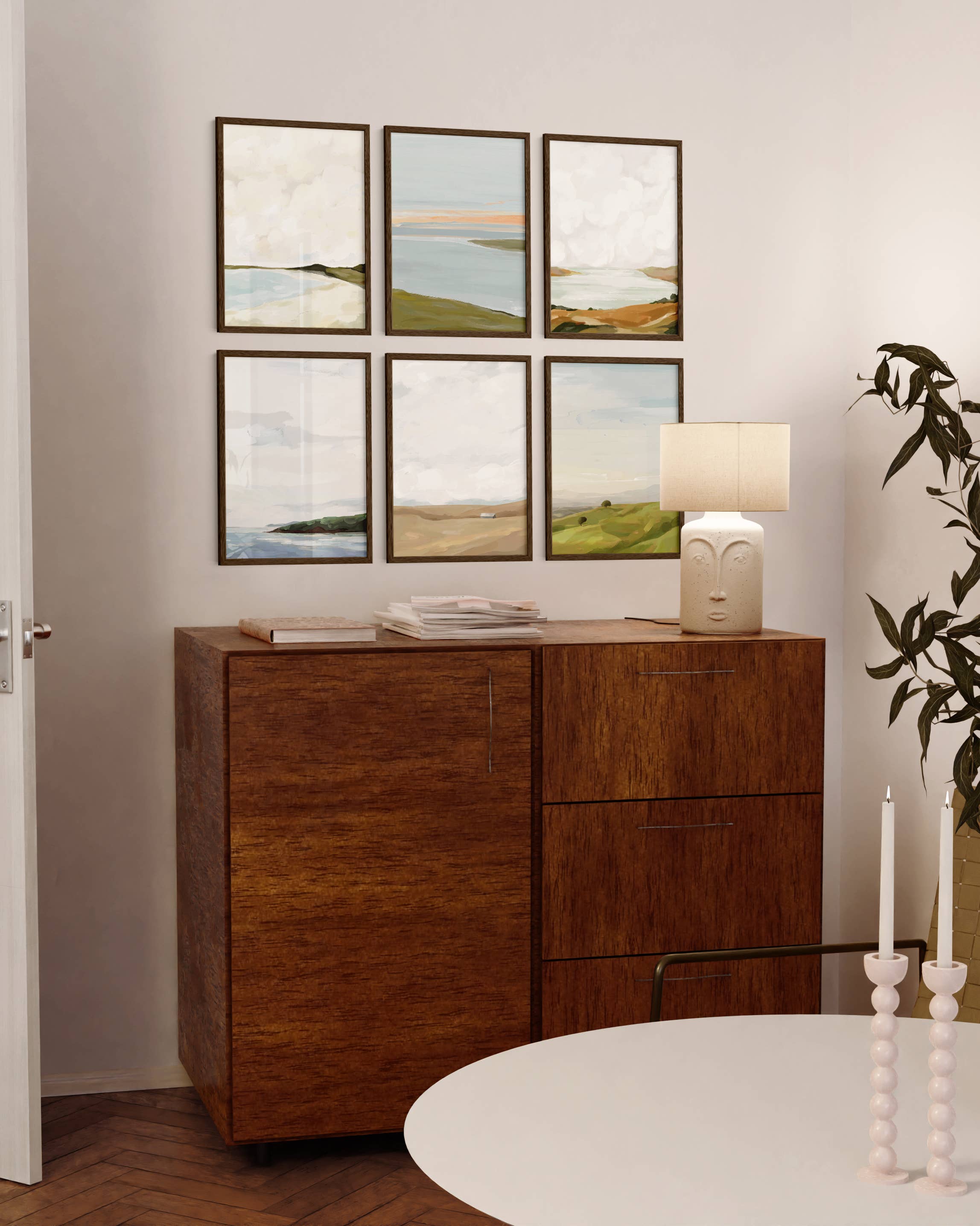 Haus and Hues - Wholesale Picture Frame - Walnut Solid Oak Frame1