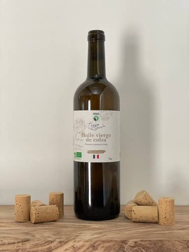 Olival d'Ouro/Terre de sens - Wholesale Cooking Oil - 0.75l Bottle of Virgin Rapeseed Oil France organic*C/R0