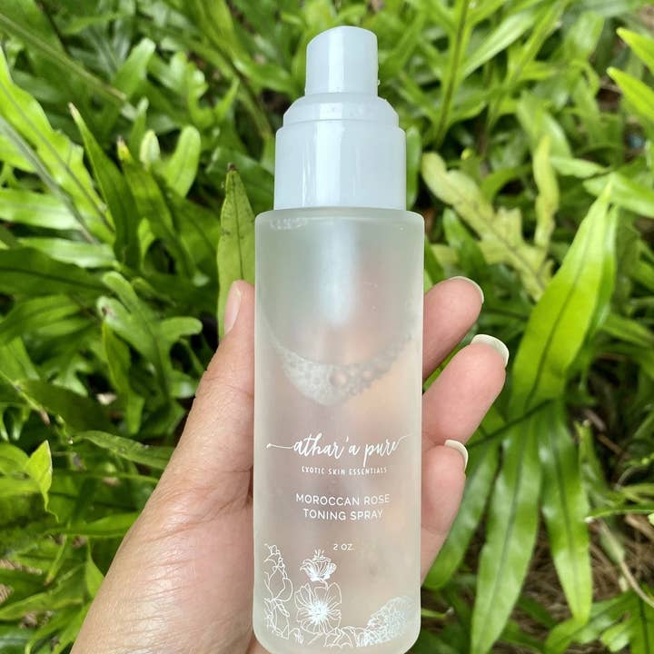 Athar'a Pure - Wholesale Face & Body Mist/Water - Moroccan Rose Toning Spray - Natural Rose Water Toner1