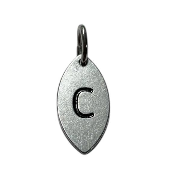 Stainless Steel Charm - C for wholesale by Instinct UK