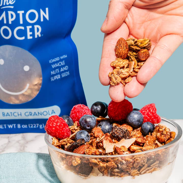 The Hampton Grocer Granola - Wholesale Granola - Cinnamon + Dried Cherry Granola1