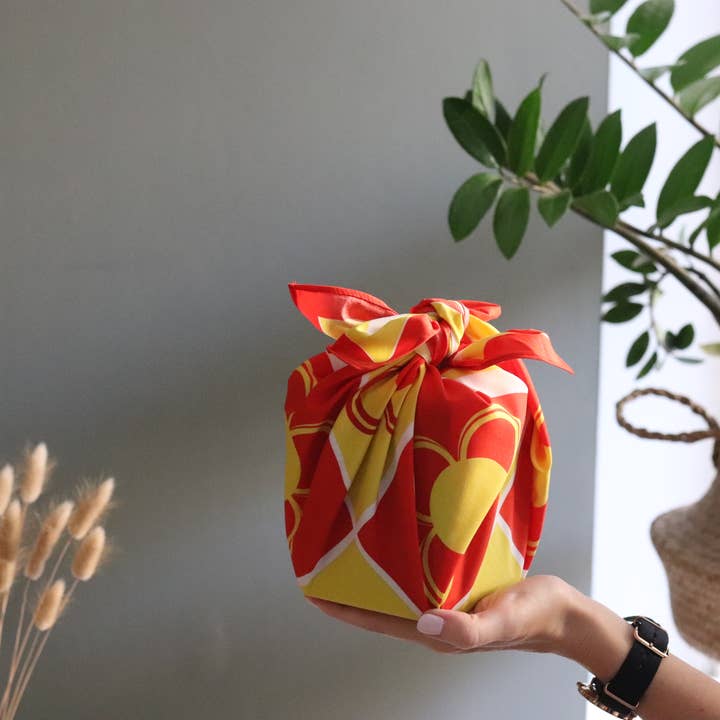 JORDI - Cotton Furoshiki Gift Wrap - Medium for wholesale by Wrapuccino Ltd