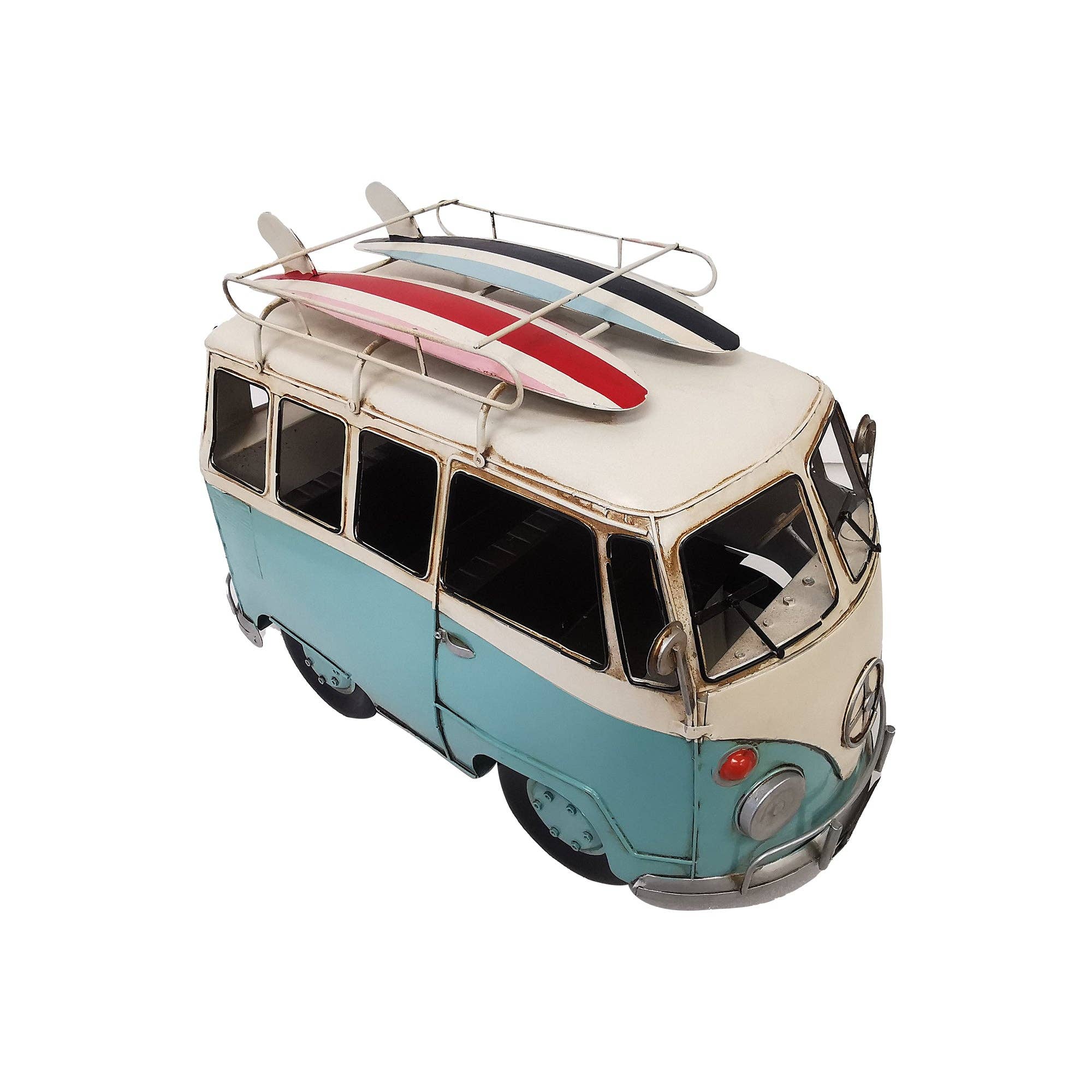 Peterson Housewares & Artwares - Wholesale Decorative Tabletop Object - Oversized Vintage VW Bus Metal Model4
