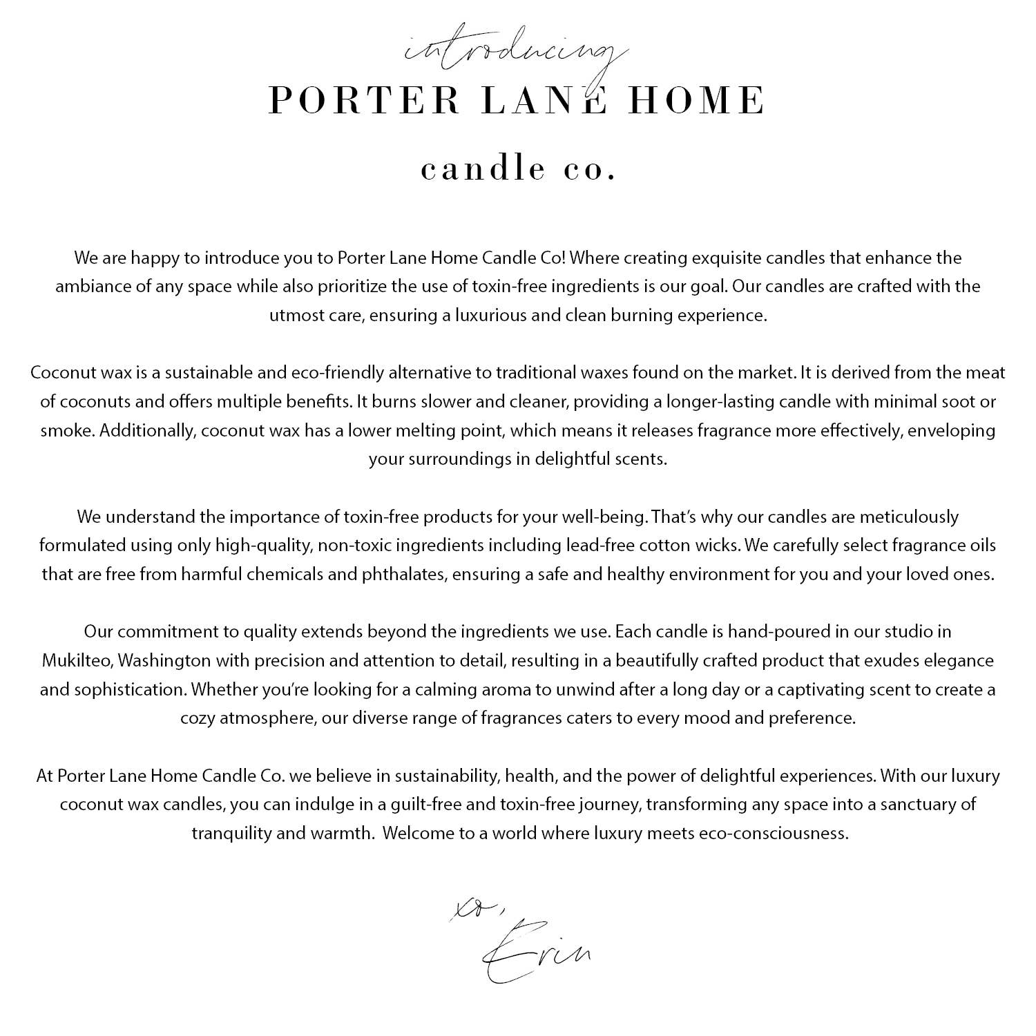 Porter Lane Home – wholesale Burkljus – Dwell | Bergamott + Mahogny Räfflad Kokosvaxljus6