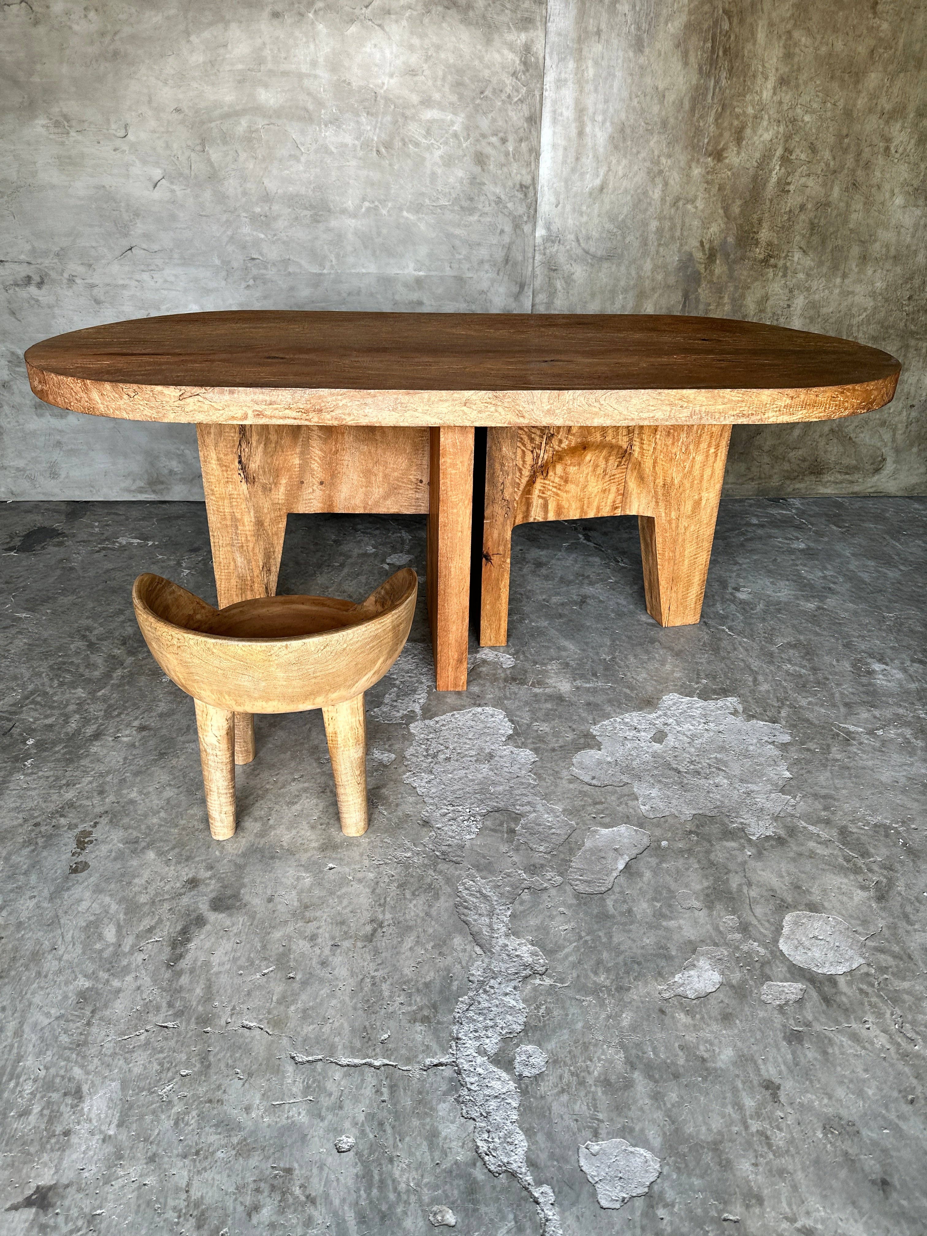 Office Objets - Wholesale Coffee Table - Massive mango wood table 2m10x1m20