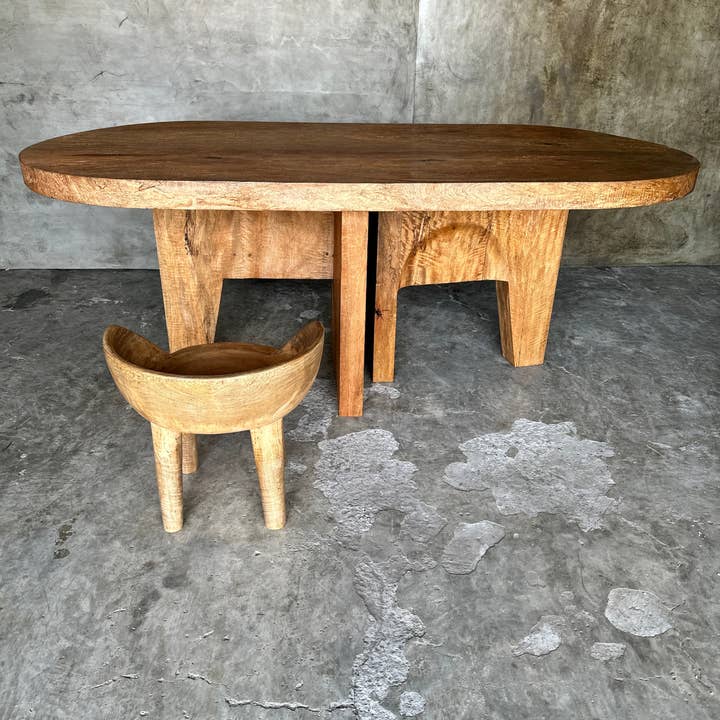 Office Objets - Wholesale Coffee Table - Massive mango wood table 2m10x1m20