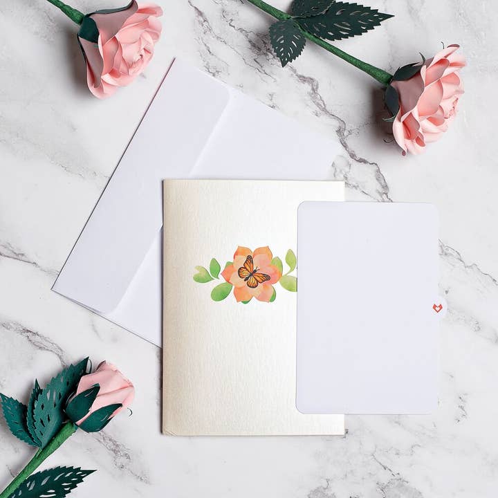 Lovepop Cards - Wholesale Everyday Greeting Card - Monarch Butterfly Bloom Card, 5x7" Pop-Up Cards9