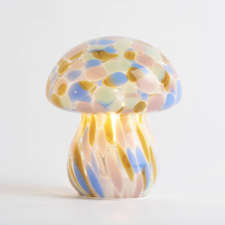 Humber - Wholesale Accent/Desk Lamp - Cordless Glass Mushroom Lamp13