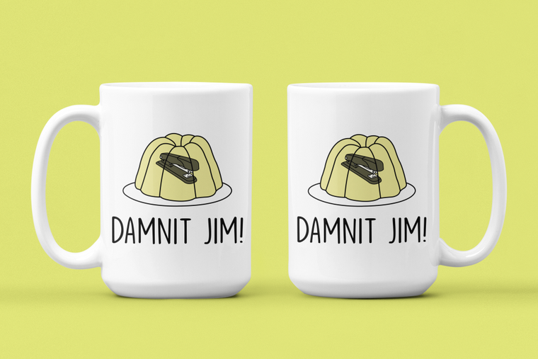 Ink Pop - Vente Tasse à café - Tasse à café sur le thème « Damnit Jim, The Office »1