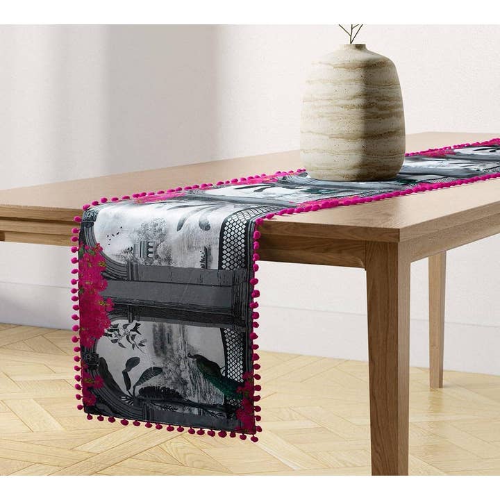 Royal Hues 56"x14" Micro Velvet Bed and Table Runner for wholesale by India Circus