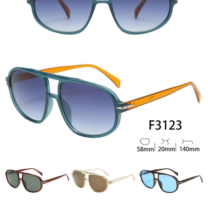 F3123, Classic Retro Style Sunglasses With Modern Sleek Arms and other Purchase Wholesale roupas réplicas primeira linha. Free Returns & Net 60 Terms on Faire trending on Faire.