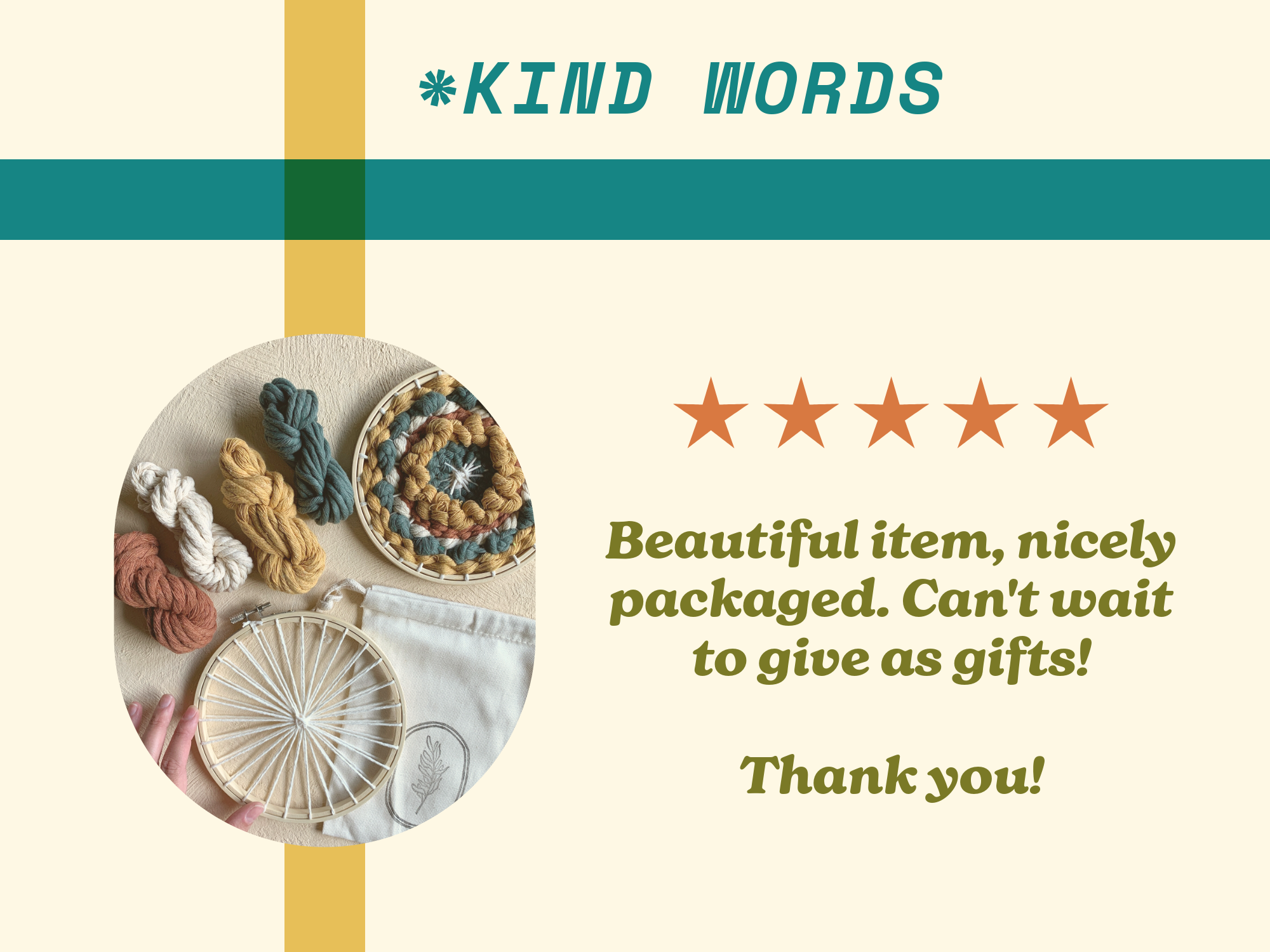 Euca Design - Wholesale DIY Craft Kit - DIY Round Weaving Kit | Beginner Friendly9