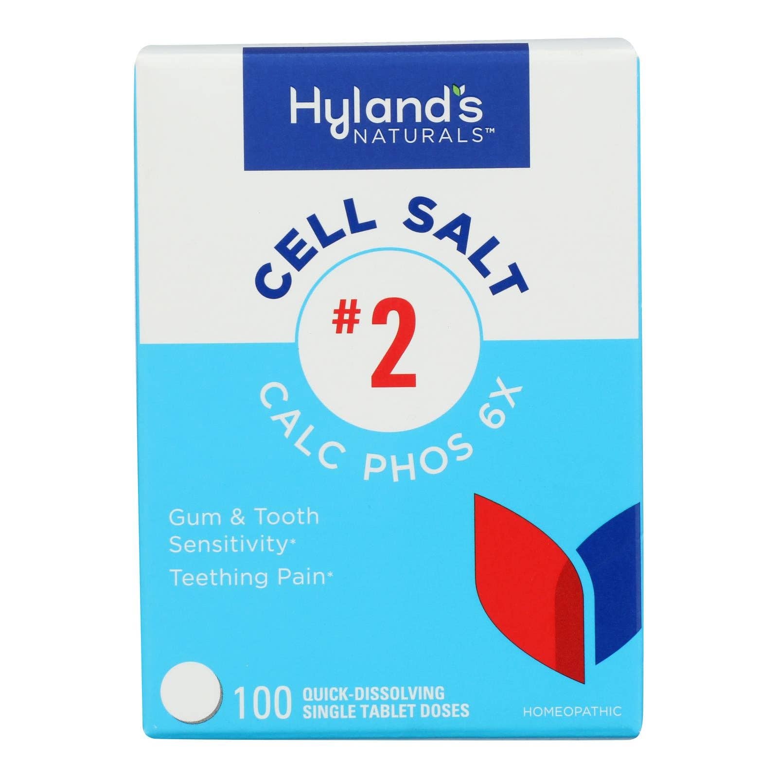 Everyday Supply Co - Wholesale Oral Supplement/Vitamin - Hyland's - Calc Phos 6x Cell Salts - 1 Each-100 Tab0