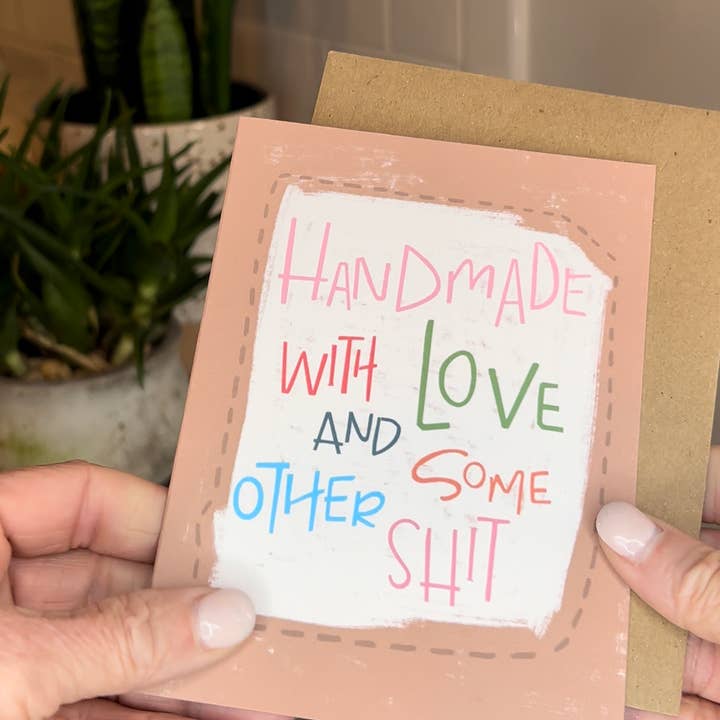 Handmade with Love and Some… for wholesale by Kati Cupcake