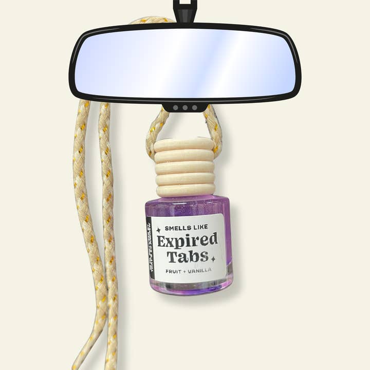 Expired Tabs Car Diffuser for wholesale by That’s So Andrew