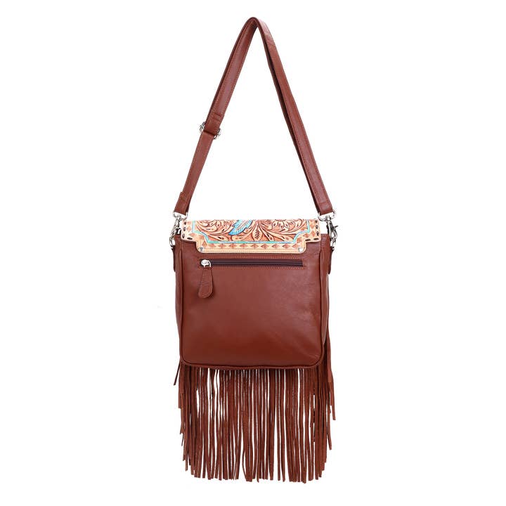 Sixtease Bags USA - Wholesale Crossbody Bag - Women's - Leather Cowhide Western Hand Tooled Women Crossbody Bag1