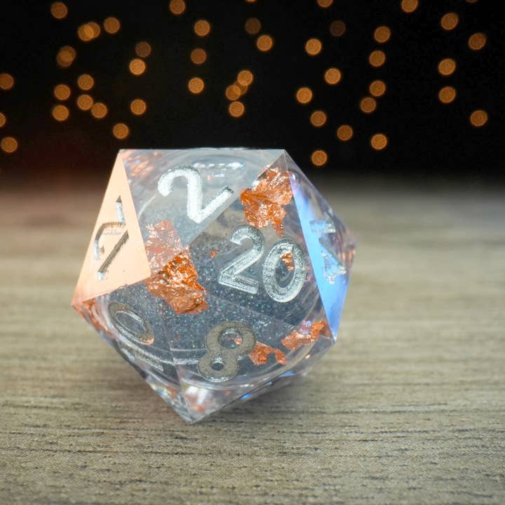 FanRoll by Metallic Dice Games - Wholesale Dice - Gen 2 Liquid Core Elixir Dice: 20 Sided Die2