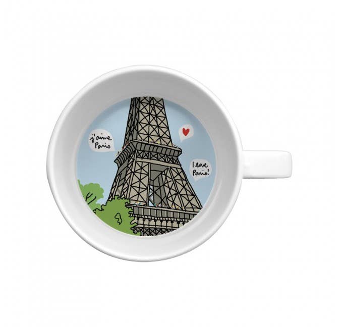 Blue SB912H Mug "Tour Eiffel Champs de Mars" for wholesale on Faire1